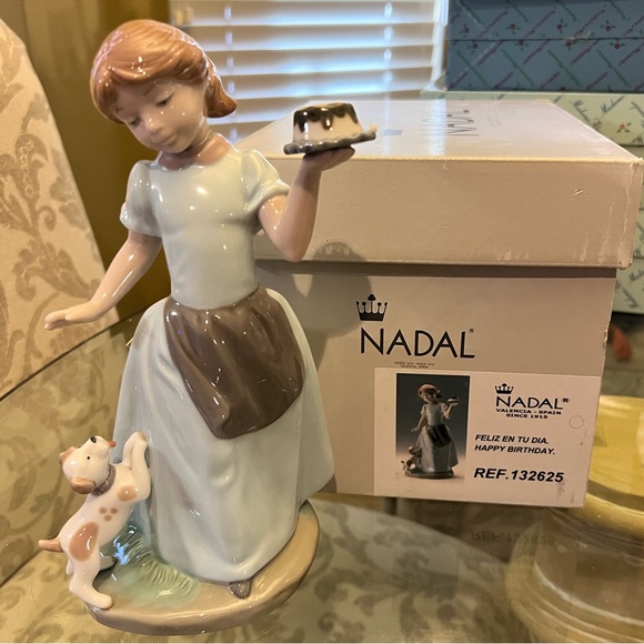 Nadal ‘Happy Birthday’ Porcelain Doll - Picture 1 of 4